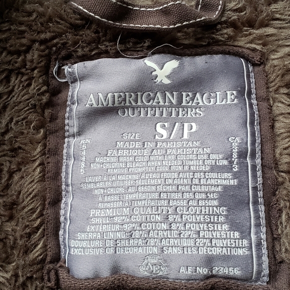 American Eagle lined hooded jacket - Picture 5 of 5